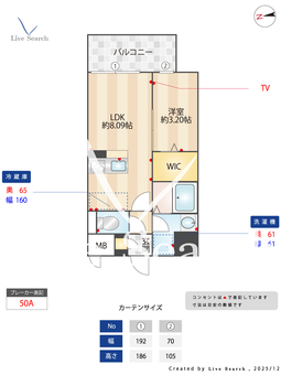 Alivis都島通 905 【大阪府野江内代駅】 の間取り図