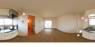 7374　草川ハイツⅢ 202 【滋賀県東海道本線 瀬田駅 徒歩15分】 の間取り図