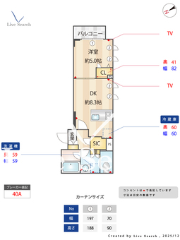 コンポジット早稲田鶴巻町 502 【東京都早稲田駅】 の間取り図