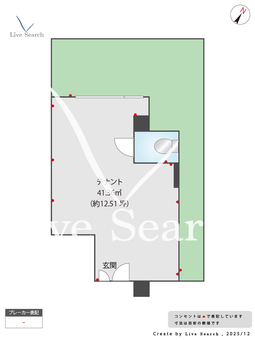 1&7(ワン　アンド　セブン） 102 【兵庫県JR神戸線「芦屋駅」徒歩4分】 の間取り図