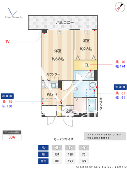 サンライトヒルズ 303 【埼玉県南大塚駅】 の間取り図