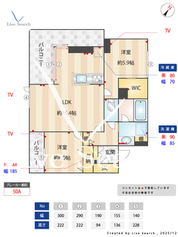 モアナヒルズⅡ 201 【埼玉県東大宮】 の間取り図