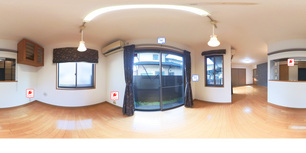 琴平1丁目貸家  【熊本県南熊本駅 】 の間取り図