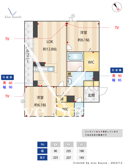 モアナヒルズⅡ 202 【埼玉県東大宮】 の間取り図
