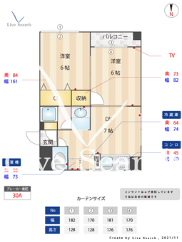 月村ビル 203 【東京都高井戸駅】 の間取り図