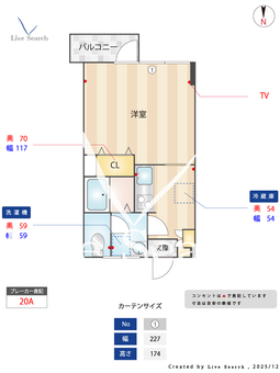 バンタンビル 403 【東京都四谷三丁目駅】 の間取り図