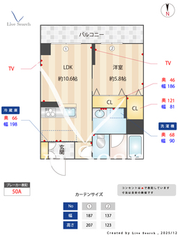 ステラ川越松江町 301 【埼玉県本川越駅】 の間取り図
