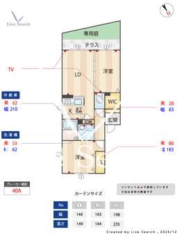 シャーメゾン柿の木 101 【大阪府初芝駅】 の間取り図