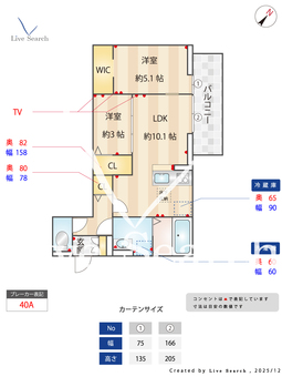 メルヴェーユ 105 【埼玉県新越谷】 の間取り図