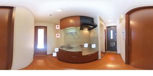 カサベリヤA 205 【東京都一橋学園駅】 の間取り図