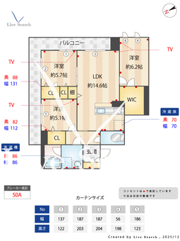 セントリビエ 401 【千葉県都賀駅】 の間取り図