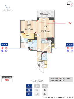 サティス・ヴィータ 302 【埼玉県川越駅】 の間取り図