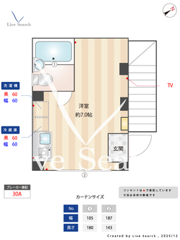 ウイングサンユー谷塚 101 【埼玉県東武伊勢崎線　谷塚駅　徒歩2分】 の間取り図