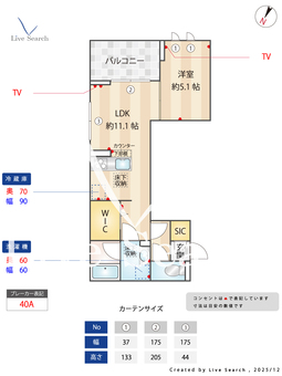 リーセント ビオラ 102 【埼玉県東北本線　土呂駅　徒歩13分】 の間取り図
