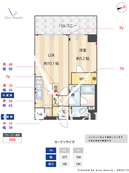 ジェイパーク自由が丘 301 【東京都自由が丘駅】 の間取り図