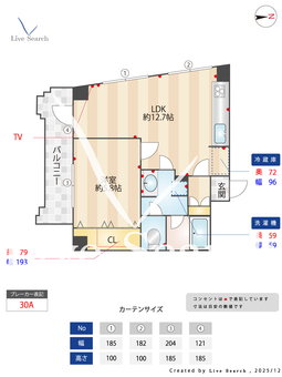 ISM松原 201 【愛知県東別院駅】 の間取り図
