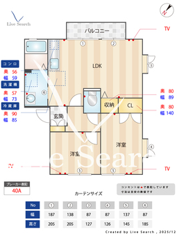 サンとざき D202 【兵庫県板宿駅】 の間取り図