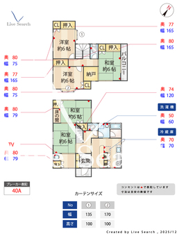 小深作戸建住宅  【埼玉県七里駅】 の間取り図
