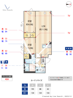 ウェルスクエア笹塚Ⅱ 102 【東京都笹塚駅】 の間取り図