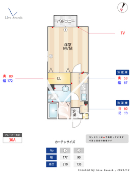 Parterre  101 【埼玉県吉川】 の間取り図