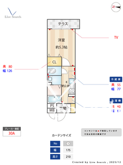 スプルース ヴィラ 102 【埼玉県京浜東北・根岸線　西川口駅　徒歩7分】 の間取り図