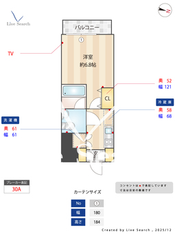 プレール・ドゥーク西新宿Ⅱ 306 【東京都西新宿五丁目駅】 の間取り図