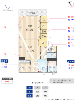 TMエビエ 102 【大阪府海老江駅】 の間取り図