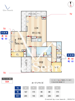 すずらん 201 【埼玉県川越線　西大宮駅　徒歩11分】 の間取り図
