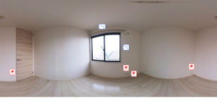 ラ．サルデーヌ 120 【和歌山県南海電鉄加太支線 二里ヶ浜駅】 の間取り図