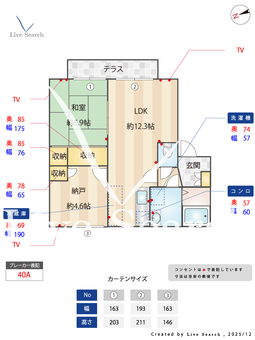 コート　ジュネス 103 【大阪府河内花園】 の間取り図