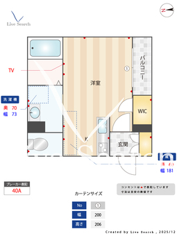 東中島シャーメゾン 202 【大阪府西中島南方】 の間取り図