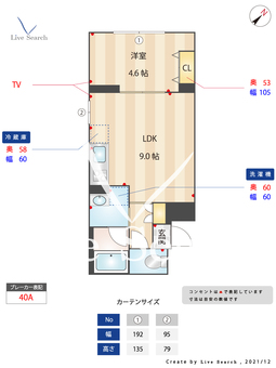 ウェルスクエアイズム池袋EAST 501 【東京都大塚駅】 の間取り図