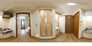 サンハイツ林 201 【東京都四谷三丁目駅】 の間取り図