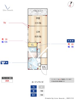 Cherim博多 101 【福岡県博多駅】 の間取り図
