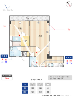かねこ第五ハイツ 522 【神奈川県上星川】 の間取り図