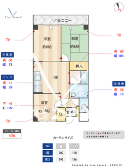 イーストハウス 303 【埼玉県蕨駅】 の間取り図