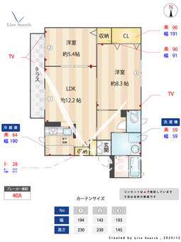 シャーメゾン天美 102 【大阪府河内天美駅】 の間取り図