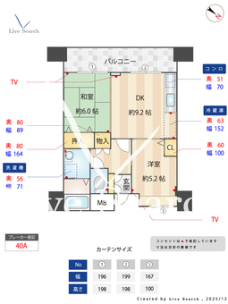 クラシオン西新 304 【福岡県西新（地下鉄空港線）】 の間取り図