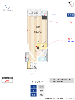 アスティ武庫川 301 【兵庫県東鳴尾駅】 の間取り図