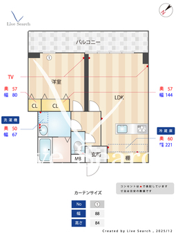 ドエルトヨサワ 201 【神奈川県かしわ台駅】 の間取り図
