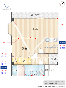 ドエルトヨサワ 300 【神奈川県かしわ台駅】 の間取り図
