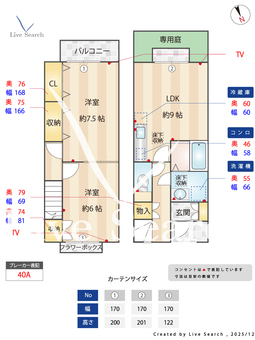 Confor Demeure 103 【愛知県名鉄名古屋本線「有松」徒歩19分】 の間取り図