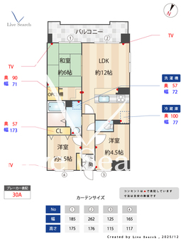 グランドアビタシオン平尾 310 【福岡県西鉄平尾駅】 の間取り図