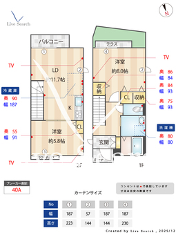 シャーメゾンウェスト 103 【兵庫県	神戸電鉄有馬線 鈴蘭台駅 徒歩7分】 の間取り図
