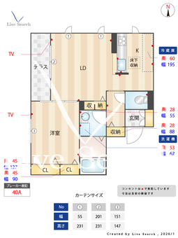 シャーメゾン　プルミエール 0106 【大阪府近鉄南大阪線 矢田駅】 の間取り図