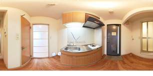 毛利ハイツ 205 【兵庫県阪急電鉄神戸線 六甲駅 徒歩5分 】 の間取り図