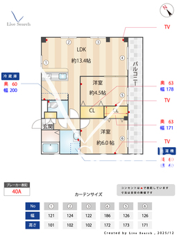 ウイングパレス 103 【兵庫県神戸電鉄 鈴蘭台駅】 の間取り図