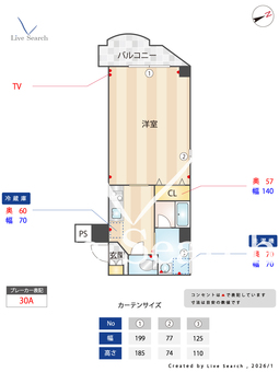 第一正栄ビル 301 【東京都田無】 の間取り図