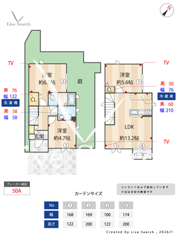 Green Village 1 【神奈川県京急本線鶴見市場駅】 の間取り図