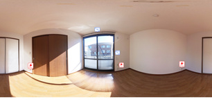 ヴィラコンフォートB 102 【茨城県勝田】 の間取り図